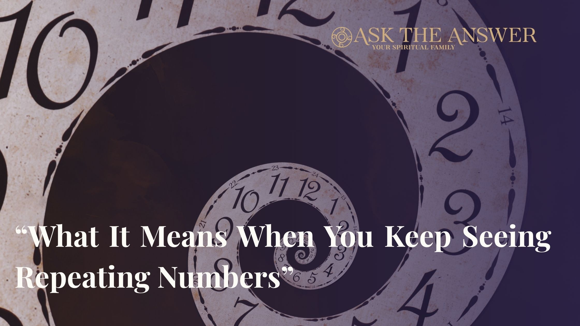 What It Means When You Keep Seeing Repeating Numbers