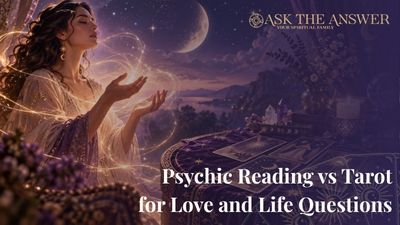 Psychic Reading vs Tarot for Love and Life Questions