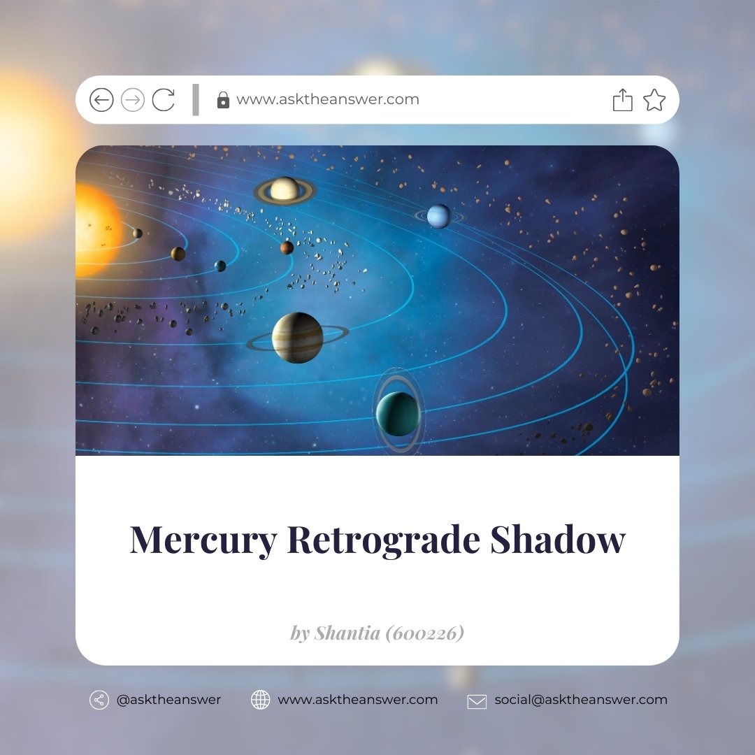 Mercury Retrograde Shadow