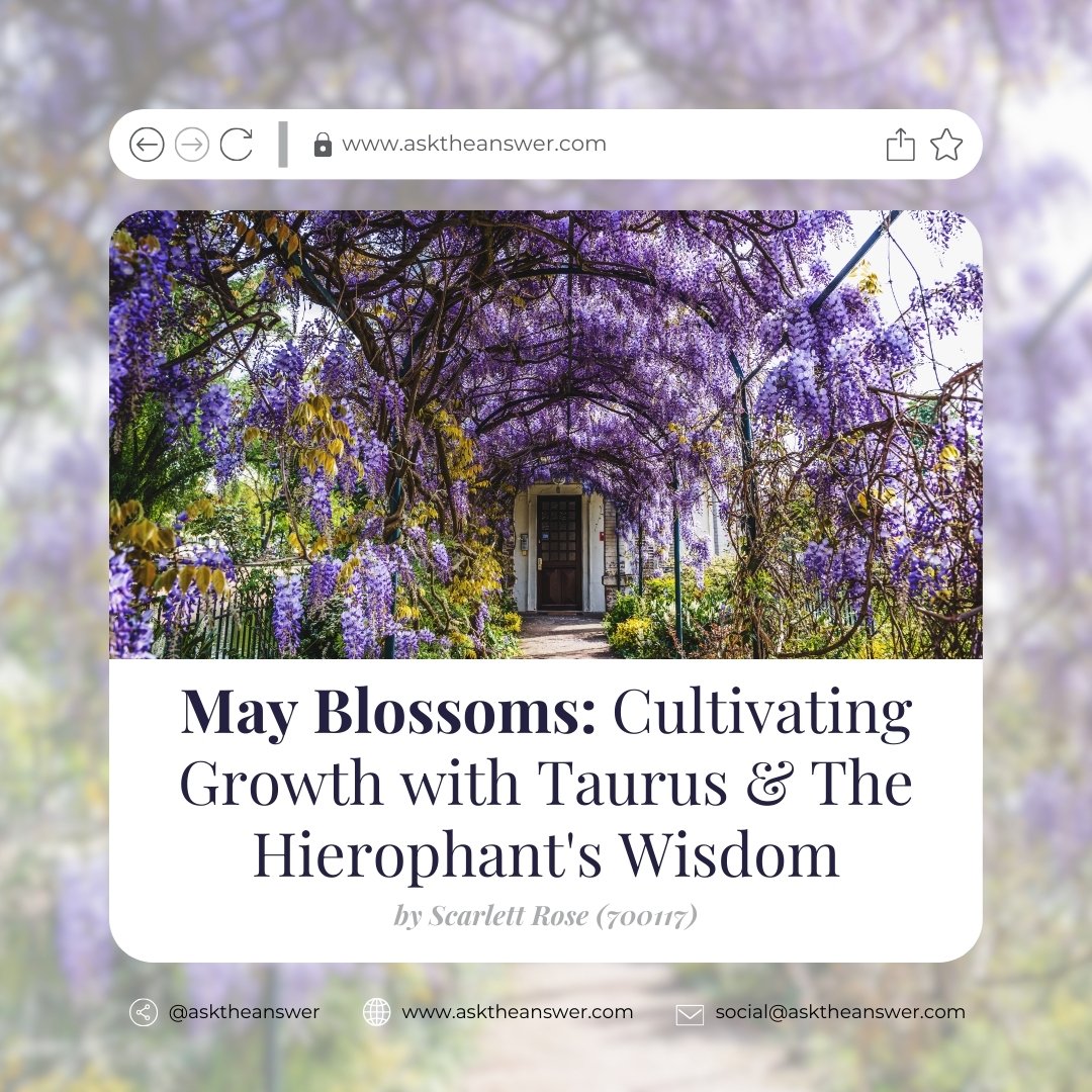 Cultivating Growth with Taurus and The Hierophant's Wisdom