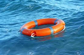 The Little Boy In A Life Saving Ring